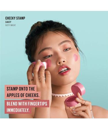KAJA Cheeky Stamp Blendable Blush 02 Saucy - Cruelty-Free Vegan Paraben-Free Sulfate-Free Phthalates-Free K-Beauty - Buy Online on GoSupps.com