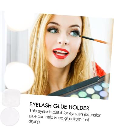 HAPINARY Reusable Eyelash Pad Adhesive Rubber Clip Lash Pad Pallet - Buy Online on GoSupps.com