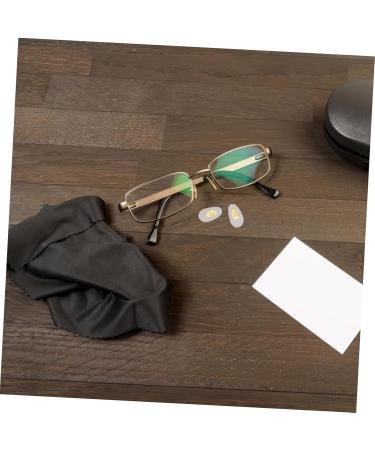 10 Pairs PVC Non-Slip Glasses Nose Pads - Comfortable Eyeglass Support & Cushion - Universal Fit for All Eyewear - Buy Online on GoSupps.com