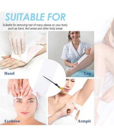 Effective Hair Removal Wax Strips for Body - Nonwoven Fleece Wax Strips for Smooth Skin | International Shipping Available - Buy Online on GoSupps.com