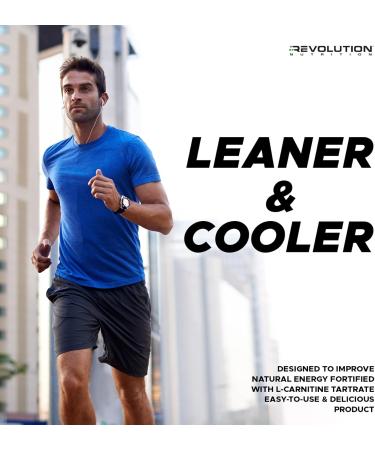 Revolution Nutrition Carnitine Cooler Powder L- Carnitine Tartrate Lean supplement Amino Acid Enhance Endurance Zero Calorie 1000 mg L- Carnitine 945 mg L-Lysine 150g 83 Servings (Candy Peach 0.33 Pound) Candy Peach 0.33 Pound - Buy Online on GoSupps.com