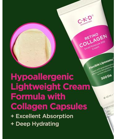 CKD Retino Collagen Firming Bundle Advanced Retinal Ampoule & Collagen Boosting Face Cream Lifts Hydrates & Refines Skin Texture Korean Anti-Aging Skincare for Elasticity & Wrinkle Reduction - Buy Online on GoSupps.com