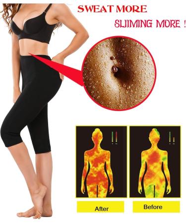 Novecasa Women's Long Sleeve Sauna Dress & Neoprene Corset - 4XL Fitness Sweat Shorts for Fat Burning - Buy Online on GoSupps.com