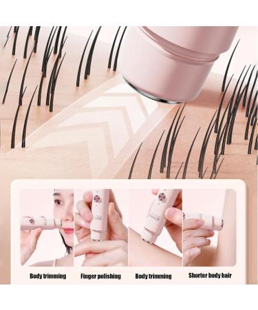 Electric Shaver for Women Twosided Bikini Trim For Women Ergonomic Hair Removal And Care Device For Legs Body Face And Intimate Areas Pink - Buy Online on GoSupps.com