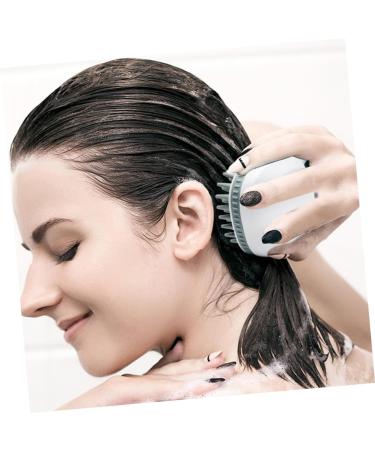 Silicone Shampoo Comb Set | Hair Scalp Massage Brushes for Men | Dual Pack Hair Massage & Cleansing Tools - Buy Online on GoSupps.com