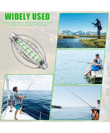 Lohill 5 PCs Fishing Inline Feeder Set | Stainless Steel Fishing Bait Basket & Portable Tools - Perfect for International Fishing - Buy Online on GoSupps.com