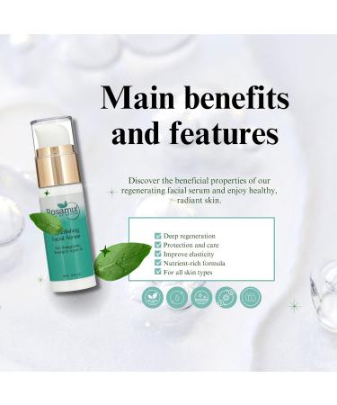 Revitalizing Regenerating Facial Serum | 100% Natural Anti-Aging Formula - Shop Now - Buy Online on GoSupps.com