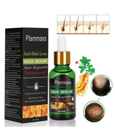 Plammaxs Dermaroller Set - Microneedling with Hair Growth Serum for Anti Hair Loss & New Hair Growth Stimulating - 0.5mm Professional Titan Needles Skin Roller - Buy Online on GoSupps.com