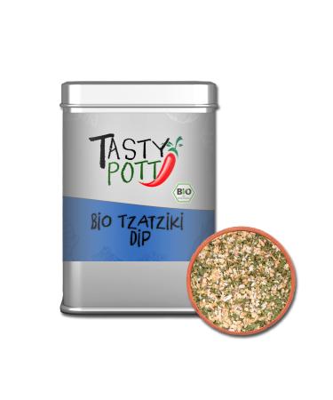 Jeske Sports Supplies Tasty Pott Spice mixtures 1 I spices I herbs I spice mixtures I herbs I spices I spice powder Bio Tzatziki Dip 100 g
