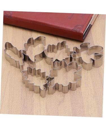 MAGICLULU Baking Mold 12 Pcs 430 Fondant Molds Dessert Fudge Stainless Steel Molds mediumx2pcs Silverx2pcs - Buy Online on GoSupps.com