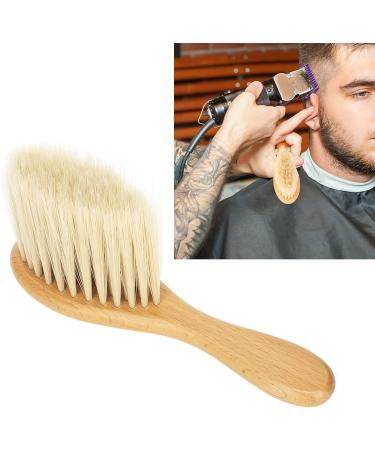 Face Duster Brush Nylon Professional Beech Wood Soft Wash Neck Duster Brushes Comfortable Materials Hair Cutting Tool for Barber - Buy Online on GoSupps.com