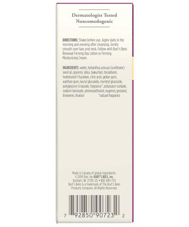 Burt's Bees Renewal Intensive Firming Serum with Bakuchiol Natural Retinol Alternative 1oz | Shop Internationally - Buy Online on GoSupps.com
