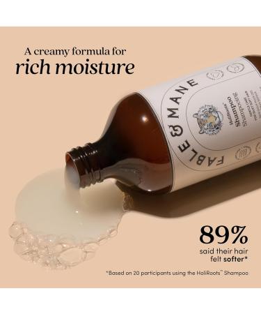 Fable and Mane HoliRoots Coconut Oil Shampoo for Women - Moisturizing Hydrating Clarifying for Dry Damaged Hair - 8.5 FL oz | International Shipping Available - Buy Online on GoSupps.com