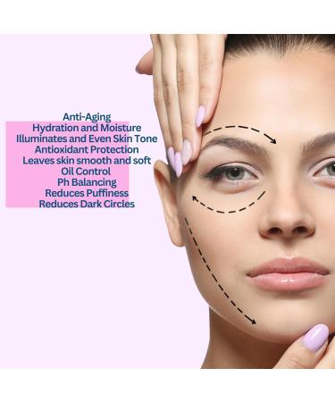 Elysian Gaze Probiotic Facial Serum | Revitalize & Rejuvenate with Caffeine Hyaluronic Acid Vitamins C&E | Plant-Based Made in USA - Shop Now - Buy Online on GoSupps.com