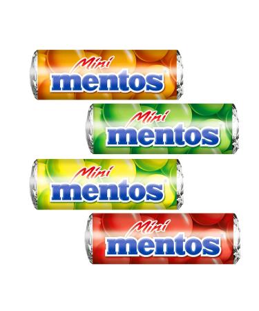 Buy Mentos Mini Fruit Mix Bucket - 120 Mini Rolls & Gift | Pere's Candy International Shipping - Buy Online on GoSupps.com