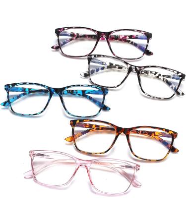 SIGVAN Ladies Blue Light Blocking Reading Glasses - Tortoiseshell Fashion Print | 2.0x Magnification - Buy Online on GoSupps.com