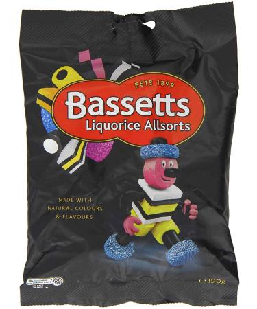 Maynards Bassetts Liquorice Allsorts 190g