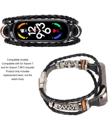 Watch Wristband Easy to Install Skinfriendly DIY Replacement Stainless Steel Strap Loop for Smartwatch Black and Black - Buy Online on GoSupps.com