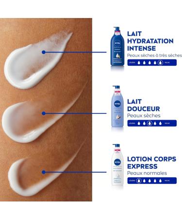 NIVEA Gentle Moisturizing Body Lotion 72h (1 x 250ml) - Body Moisturizing Cream with Pure Hyaluronic Acid & Shea Butter - Body Care with Nourishing Moisturizing Serum for Dry Skin - Buy Online on GoSupps.com