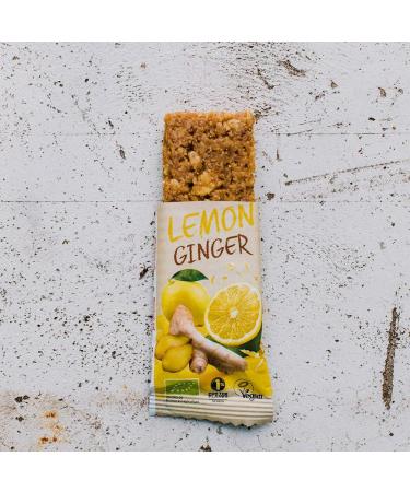 Mulebar 15 energy bars Sport Bio and Vegan Flavor lemon ginger 40 g LemonGingerGuarana - Buy Online on GoSupps.com