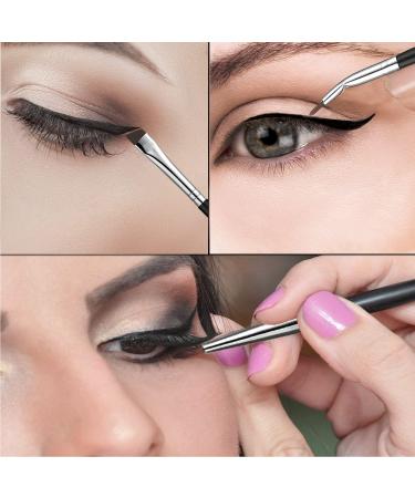 JASSINS Fine Angled Eyeliner Brushes Set - Precision Gel Eye Liner Makeup Brush (3 Pieces) - Buy Online on GoSupps.com