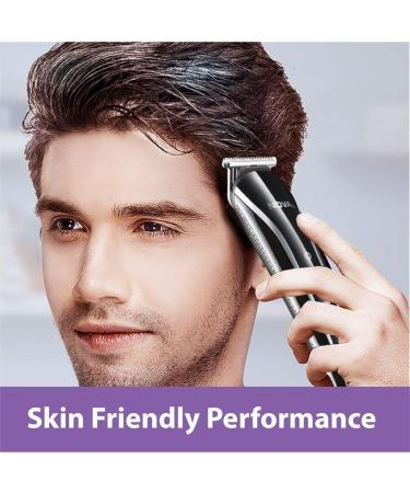Buy NO.VA N.G 1145/05 Trimmer - 60 Min Runtime 9 Length Settings (Black Silver) | Best International Shipping | Premium Grooming Tool - Buy Online on GoSupps.com