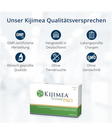 Kijimea Irritable Bowel Pro - Clinically Proven Relief for Diarrhea Abdominal Pain Flatulence & Constipation | 14 Capsules with Bifido Bacterial Cultures - Buy Online on GoSupps.com