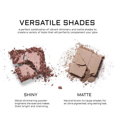 KYDA 15 Colors Smokey Eyeshadow Palette Highly Pigmented Shimmer & Matte Nude Tones for Party Makeup | International Shipping Available - Buy Online on GoSupps.com
