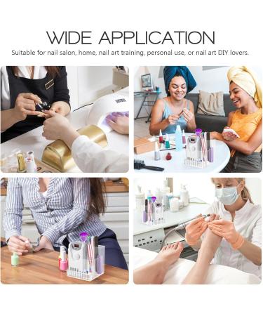 Beaupretty Nail Drill Bits Holder Nail Drill Grinding Bit Holder Professional Nail Art Polishing Grinding Drill Bit Holder Nail Drill Bit Holder Stand Displayer Organizer for Home Salon Use - Buy Online on GoSupps.com