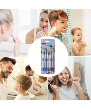 Ristyur Bamboo Carbon Toothbrushes - 5 Ultra-Frame Bristles for Kids & Adults | Eco-Friendly Dental Care in Multiple Colors - Buy Online on GoSupps.com