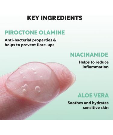 Clever Soap 0.5% Piroctone Olamine Face & Body Cream - Helps Prevent Flare-Ups - Suitable For Seborrheic Dermatitis Psoriasis Acne & Oily Sensitive Skin - Fragrance & Oil Free For Men & Women - Buy Online on GoSupps.com