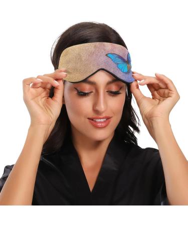Adjustable Light Blocking Eye Mask for Deep Sleep - Ideal for Travel, Yoga, Meditation - Comfortable and Breathable - Men and Women - Buy Online on GoSupps.com