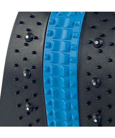 Buy Verdant Touch Spine Deck Back Massage Device - Adjustable 3-Step Lumbar Cracker Stretcher in Blue & Black - International Shipping Available - Buy Online on GoSupps.com