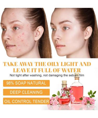 Nettoyant Visage Nettoyant En Profondeur - Att nue Les Marques D'acn R tr cit Les Pores Hydrate Et Illumine La Peau Nettoyant Quotidien Doux(2PCS) - Buy Online on GoSupps.com