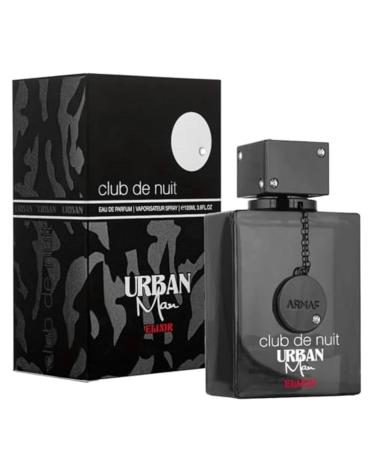 Armaf Club De Nuit Urban Man Elixir for Men Eau de Parfum Spray 3.6 Ounce Bergamot 3.6 Fl Oz (Pack of 1) - Buy Online on GoSupps.com