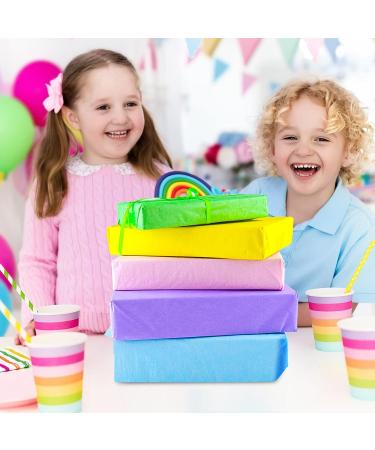 60 Sheets Pastel Colored Tissue Paper Set - 8 Assorted Colors for Gift Wrapping, Art & Craft - Bulk Pack for Birthdays, Easter, Parties - 20x14 inch - Buy Online on GoSupps.com