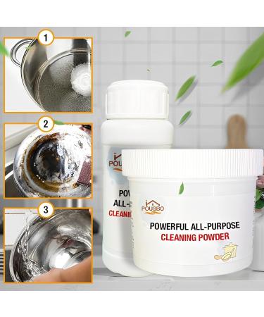 Powerful Kitchen All-Purpose Powder Cleaner Kitchen Cleaning Powder for Grease Kitchenware Stubborn Stains Cleaner /111 - Buy Online on GoSupps.com