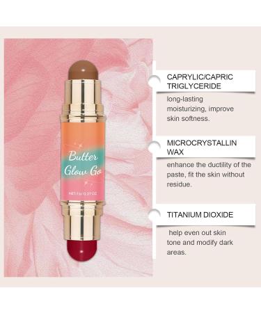 Creamy Cheek Balm - Light-Reflecting Shades - Bronzer Shades 7.6g For a Natural and Radiant Face Finish - Buy Online on GoSupps.com