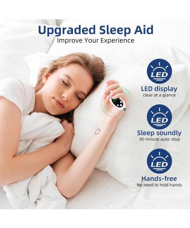 Dittybuy Calm Carry Sleep Aids for Adults - Portable Sleep Aid Device for Anxiety Relief and Insomnia USB Charging Microcurrent Holding Sleep Instrument with Comfortable Adjustable Strap - Buy Online on GoSupps.com