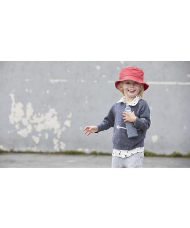 Pura Kiki 11oz Stainless Steel Sippy Cup Bottle with Sleeve - Plastic-Free, MadeSafe Certified, Medical-Grade Silicone Spout - Fox Design - Fast Flow Rate for Kids, Toddlers, Babies & Infants - Buy Online on GoSupps.com