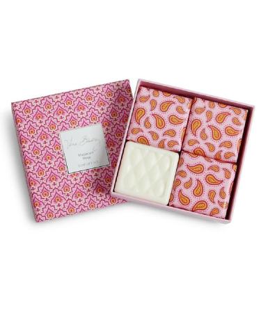 Vera Bradley Macaroon Rose Set of 4 Soap Gift Set