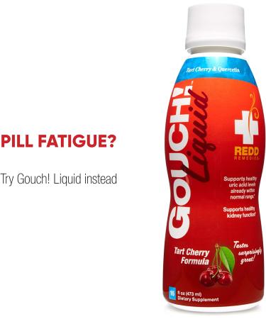 Redd Remedies Gouch! Tart Cherry Formula â€“ 60 Vegetarian Capsules for Joint Health & Inflammation Relief - Buy Online on GoSupps.com