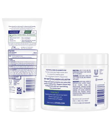 St. Ives Facial Scrub & Moisturizer Set Blackhead Clearing Green Tea & Bamboo Exfoliation + Salicylic Acid Acne Treatment & Collagen Cream Skincare for Clear Skin - Buy Online on GoSupps.com