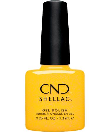 CND Shellac Catching Light - No. 472 Yellow - Original CND - UV Varnish - Nail Design - Gleam & Glow Collection
