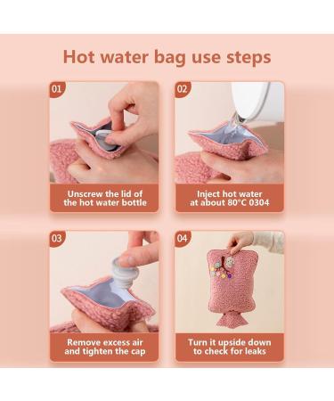 Hand Warmer Bag | Leak-Proof High-Temperature Resistant Thermal Water Bag for Hands & Feet | 950ml Xuanshengjia Winter Essential - Buy Online on GoSupps.com