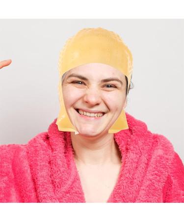 Vaguelly Bonnet de Coloration Capillaire Silicone 2 Pi ces Taille Unique avec Aiguille pour M ches Bonnet M ches R utilisable pour Professionnels et Particuliers Utilisation Salon - Buy Online on GoSupps.com