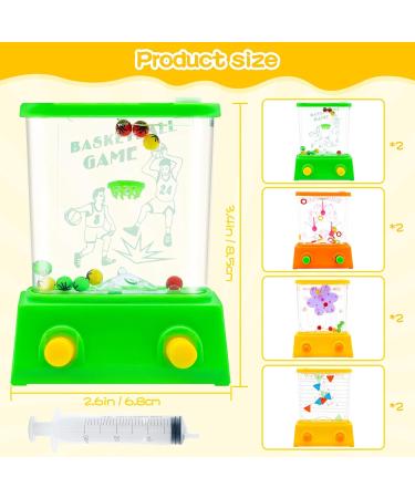 Formizon Water Pinball - 8 Mini Handheld Water Ring Games for Kids | Fun Birthday & Holiday Gifts No Water Needed - Buy Online on GoSupps.com