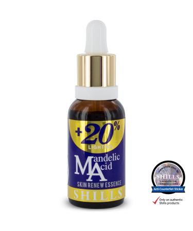 SHILLS Mandelic Acid Face Serum with Vitamin E - Blackhead Removal & Skin Care (30ml) - International Shipping Available - Buy Online on GoSupps.com