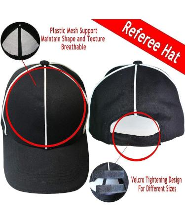 Six Senses Media Penalty Flag Football Flags Set with Referee Hat, Whistle and Lanyard - Perfect for Football Games and Parties - Buy Online on GoSupps.com