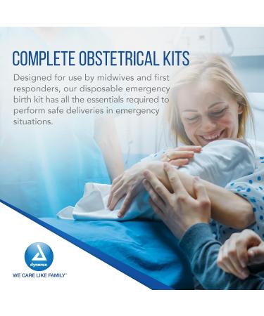 Dynarex 4902 Bagged Obstetrical Kit - Premium Supplies for Safe Delivery | International Shipping Available - Buy Online on GoSupps.com
